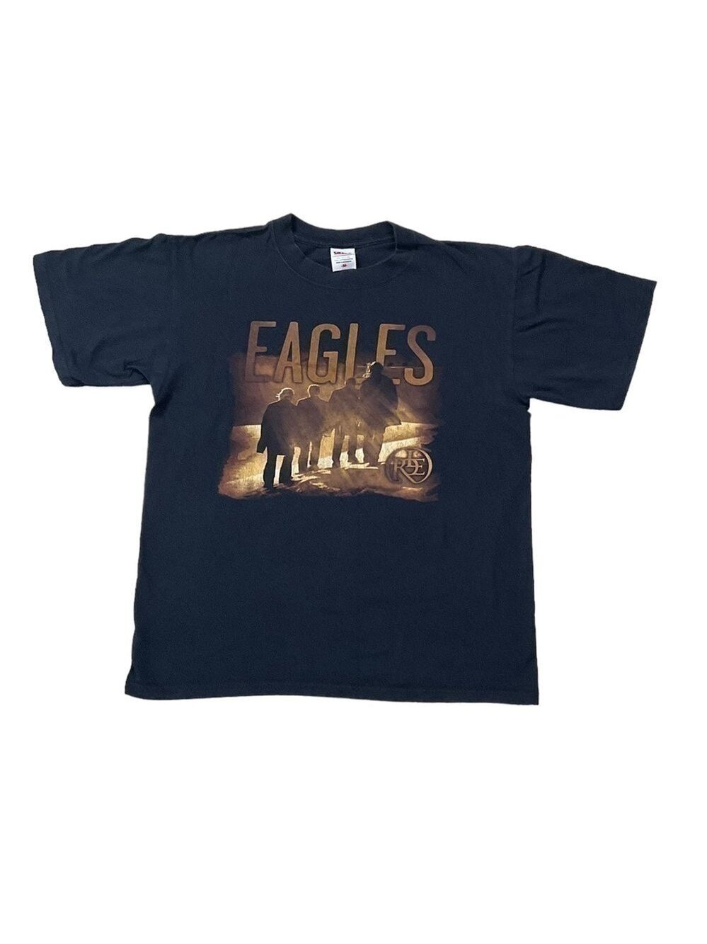 Eagles Long Road Out Of Eden Tour 2008 Short sleeve T-shirt Size Medium